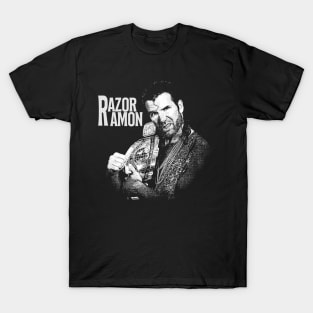 razor ramon black and white T-Shirt